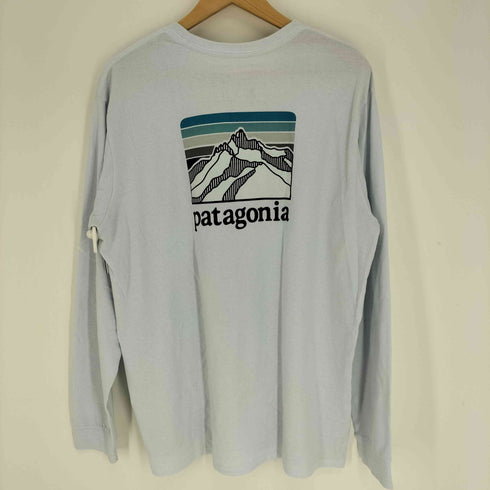 パタゴニア patagonia ロングスリーブ ラインロゴ リッジ レスポンシビリティー ロンT メンズ import:L